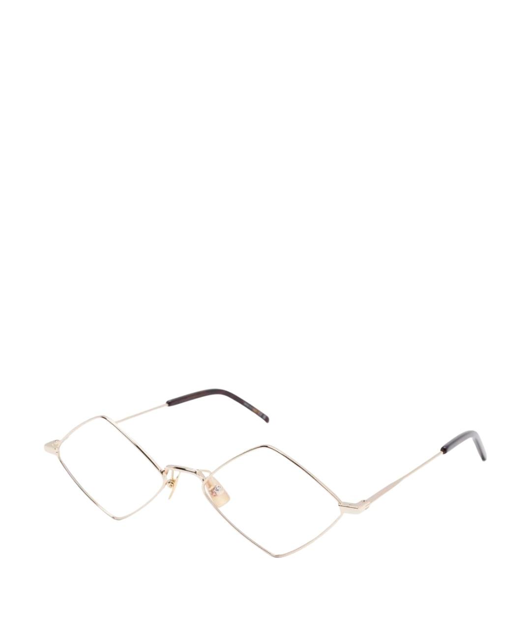 SAINT LAURENT Металлические солнцезащитные очки, фото 1