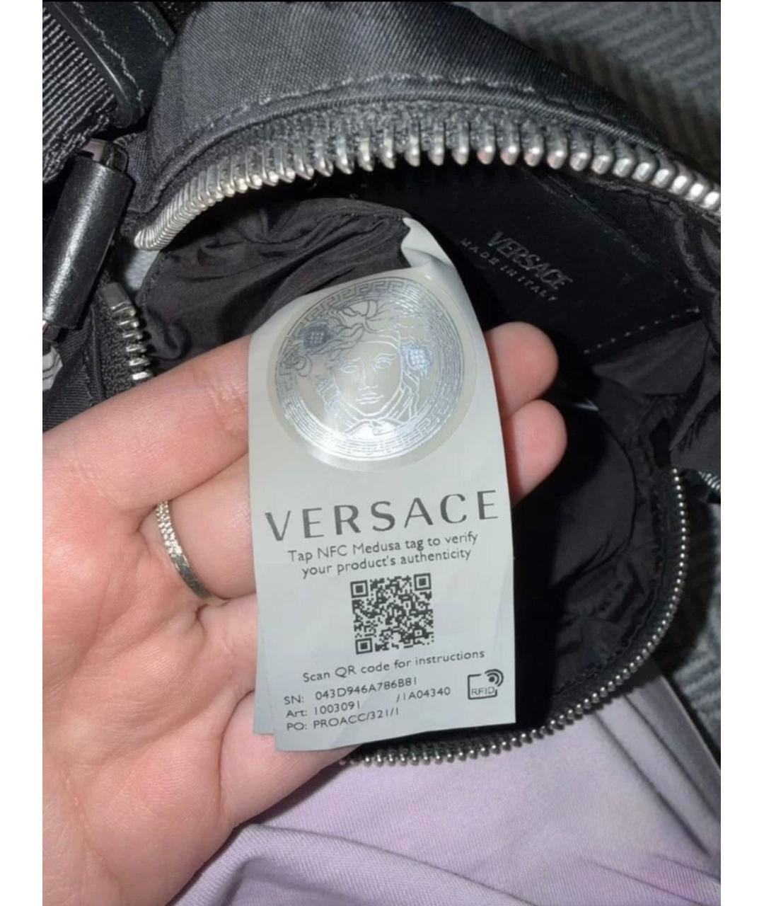VERSACE Сумка через плечо, фото 4