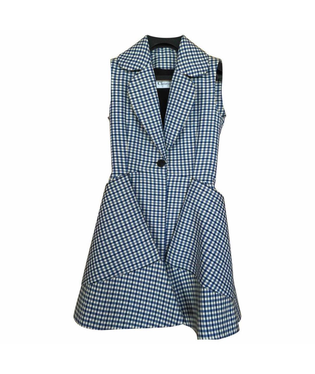 CHRISTIAN DIOR Мульти повседневное платье, фото 9