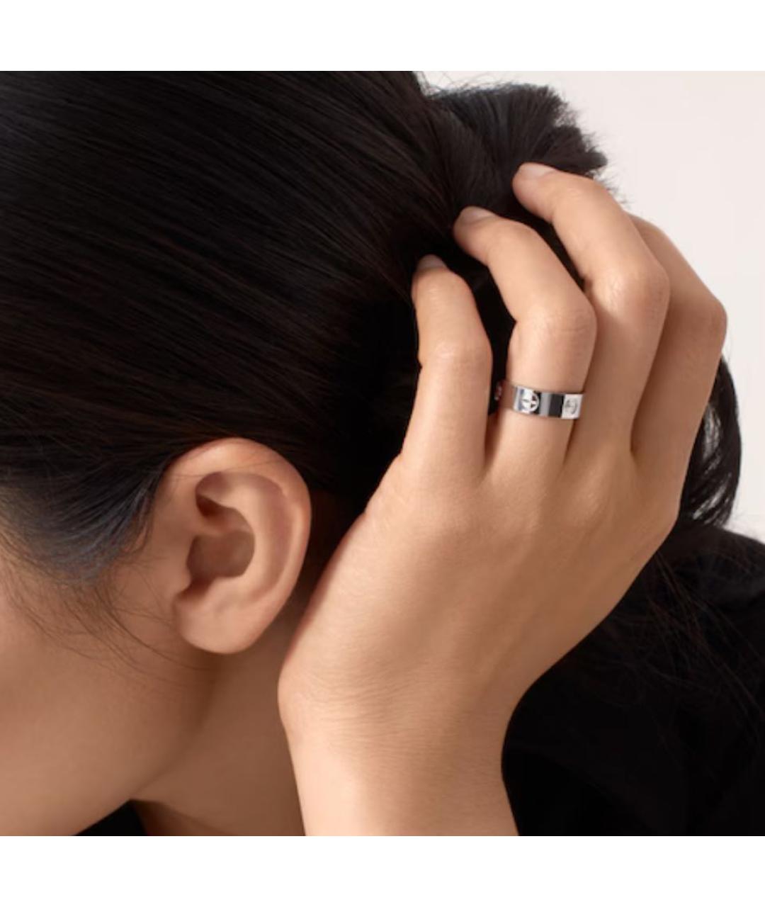CARTIER Белое кольцо из белого золота, фото 7