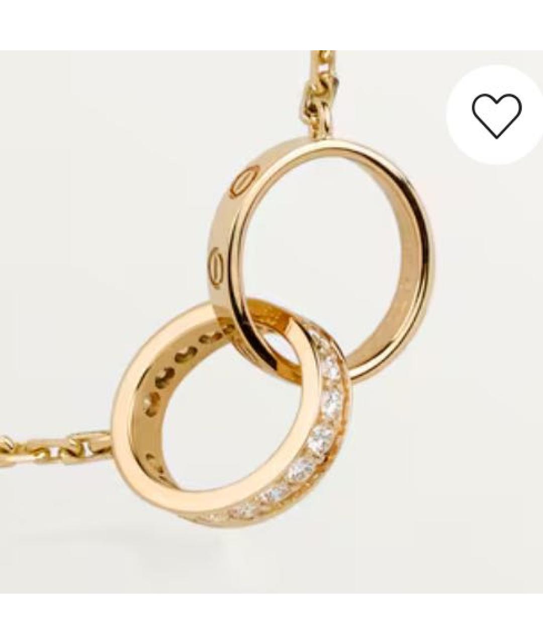 CARTIER Золотая подвеска из желтого золота, фото 2
