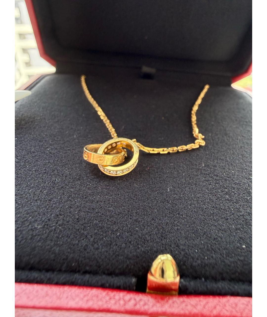 CARTIER Золотая подвеска из желтого золота, фото 4