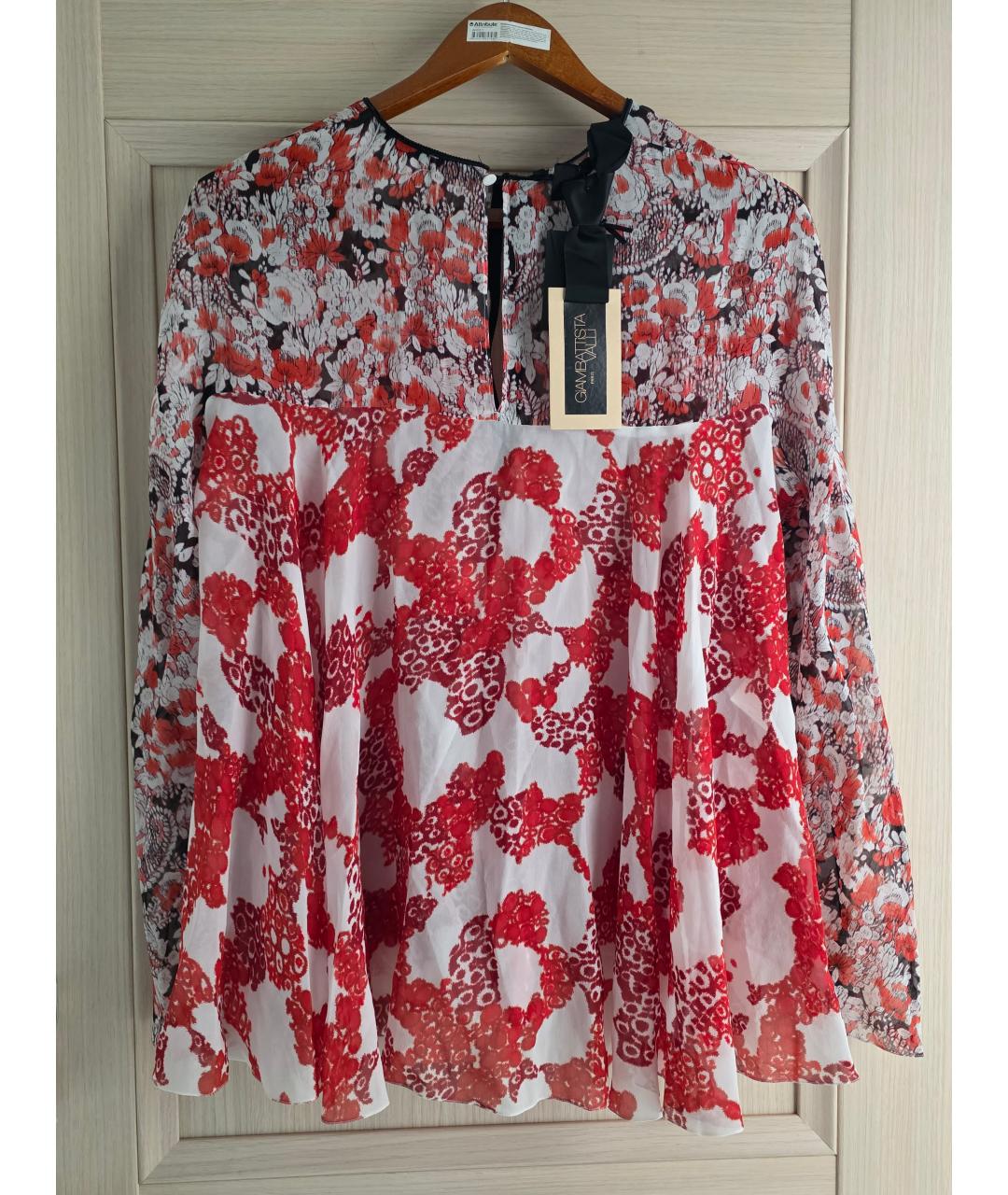 GIAMBATTISTA VALLI Мульти шелковая блузы, фото 2