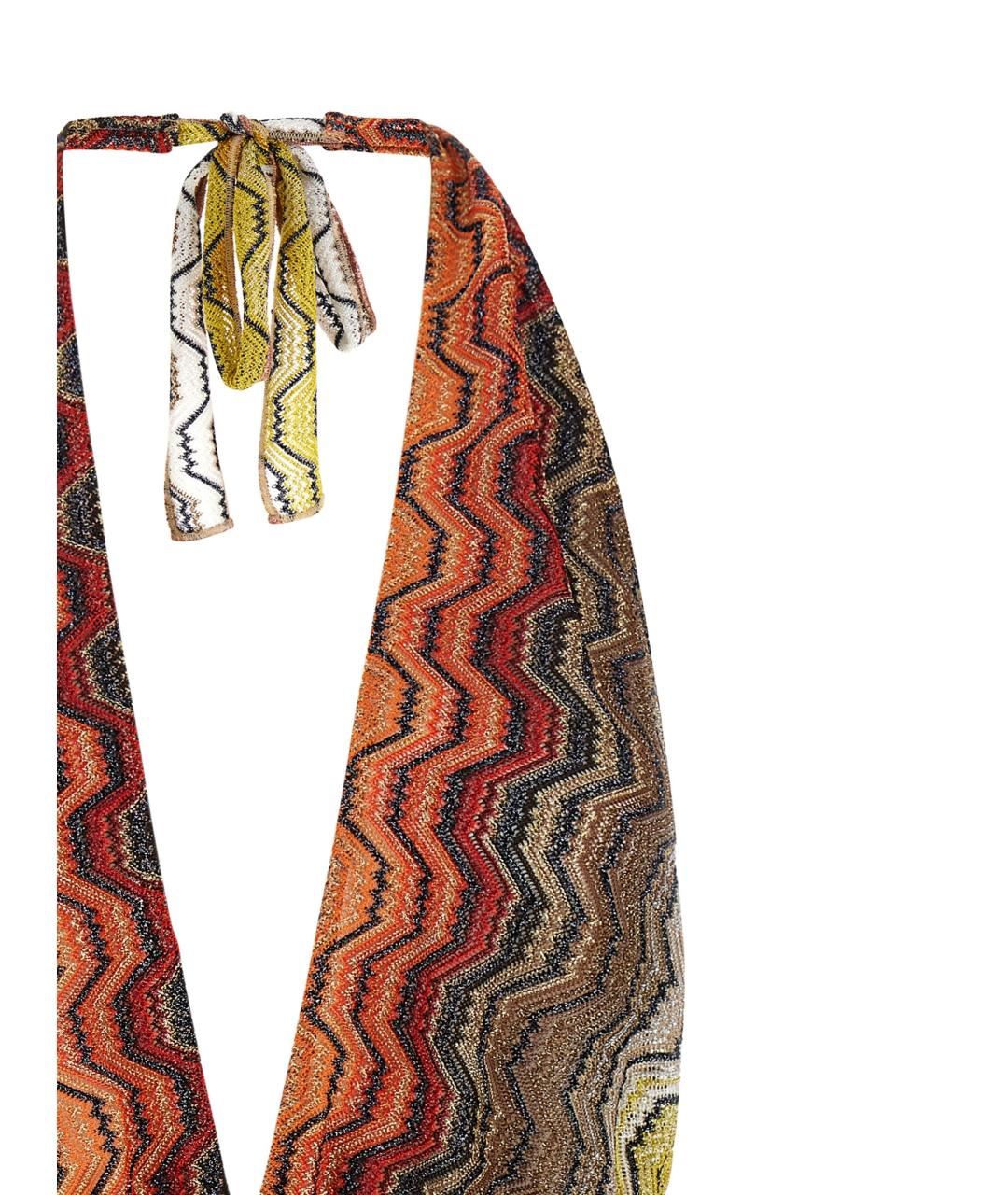 MISSONI Мульти вискозное платье, фото 3