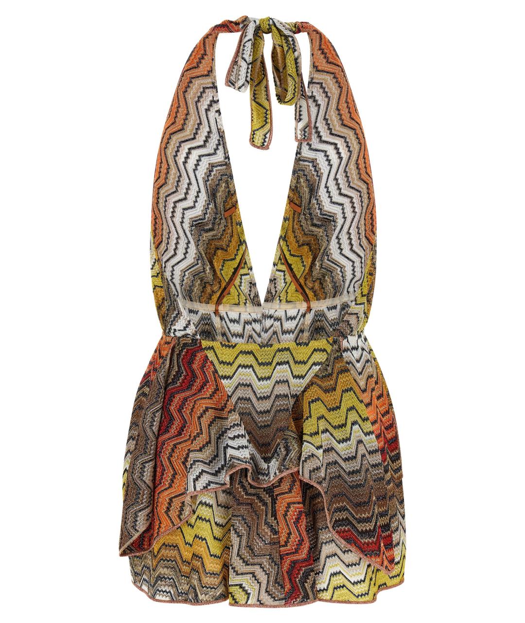 MISSONI Мульти вискозное платье, фото 2
