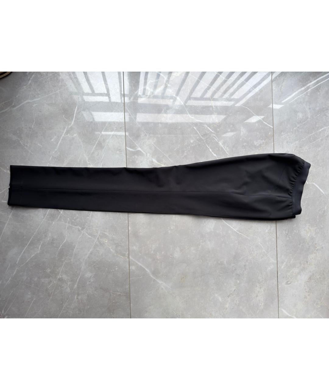 HELMUT LANG Черные прямые брюки, фото 3