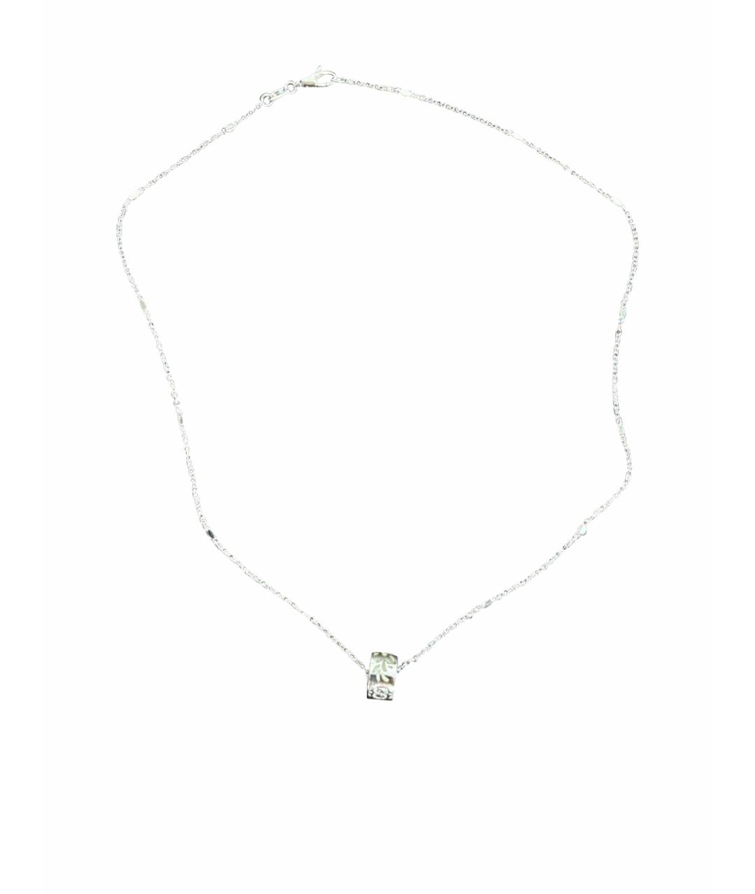 GUCCI Серебряная подвеска из белого золота, фото 1