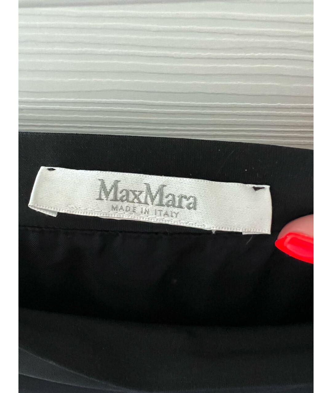 MAX MARA Черная юбка миди, фото 2