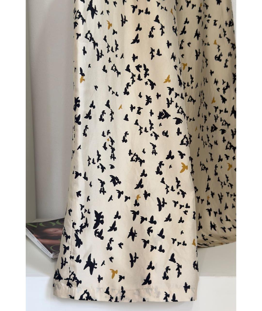 MAX MARA STUDIO Шелковые брюки широкие, фото 8