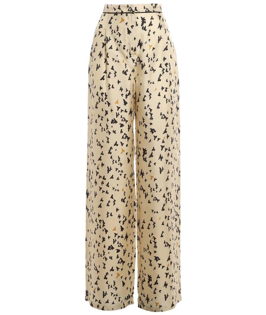 MAX MARA STUDIO Шелковые брюки широкие, фото 9