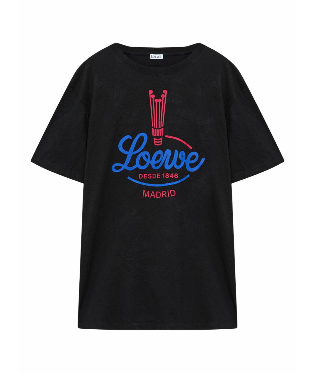 LOEWE Хлопковая футболка, фото 1