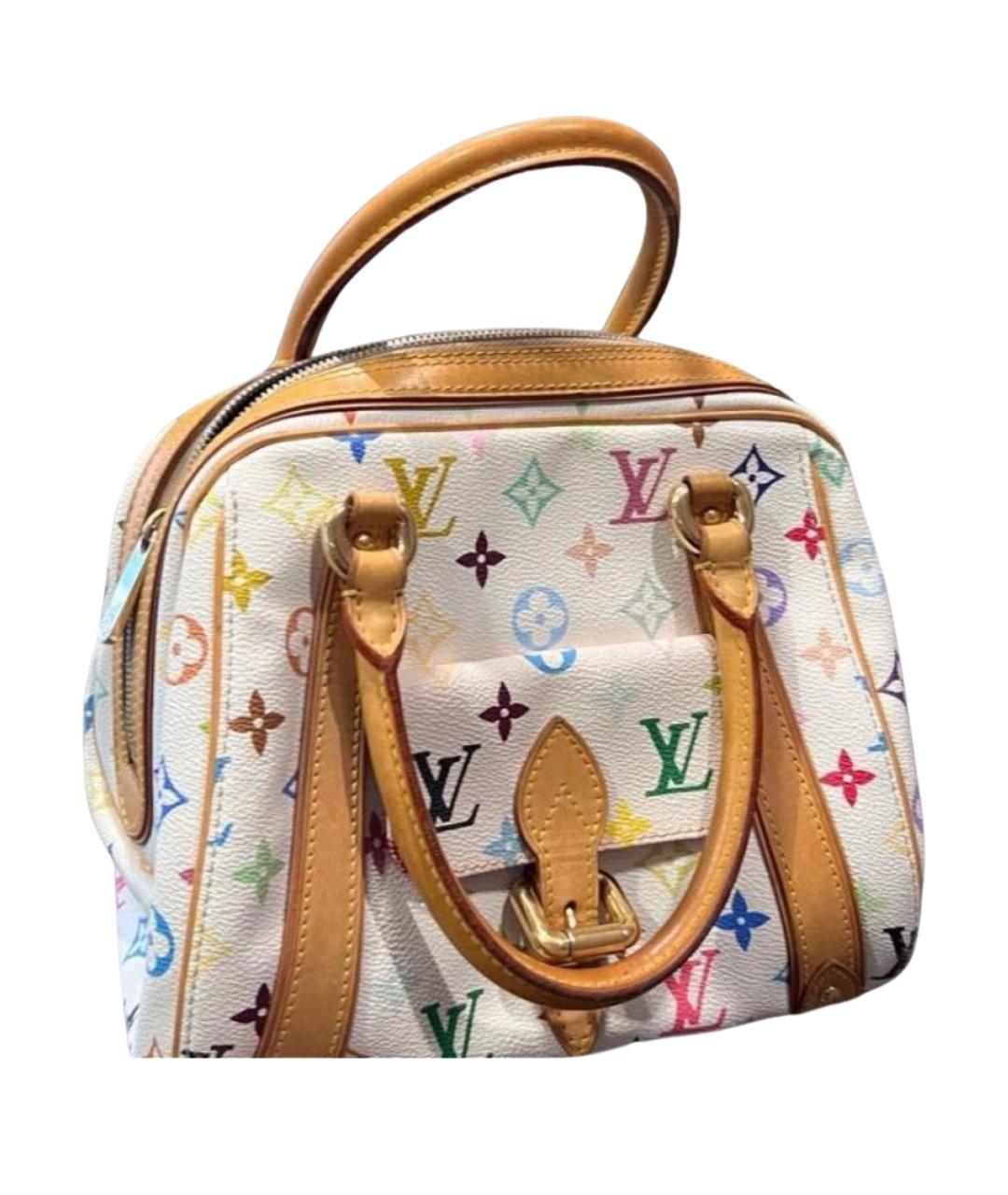 LOUIS VUITTON Белая сумка с короткими ручками, фото 1