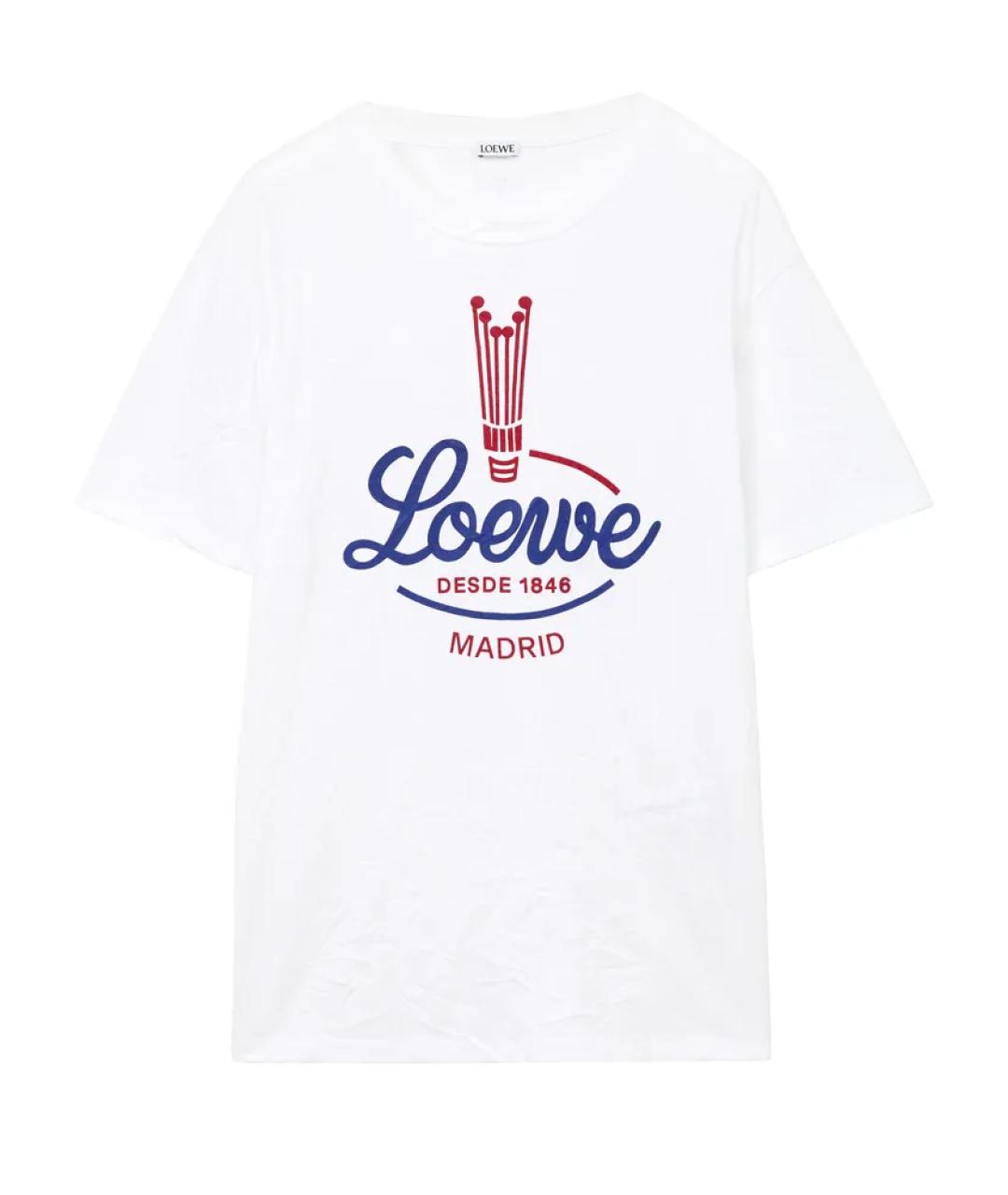 LOEWE Хлопковая футболка, фото 1
