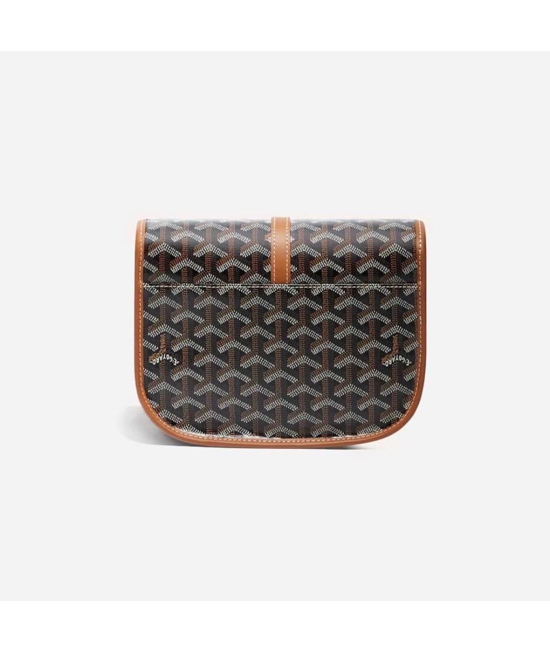 GOYARD Коричневая сумка на плечо, фото 3