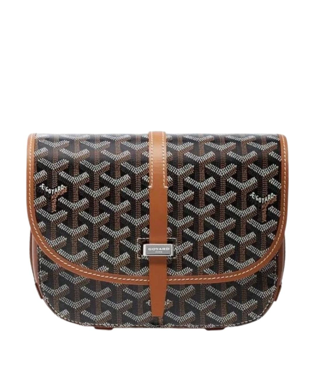 GOYARD Коричневая сумка на плечо, фото 1