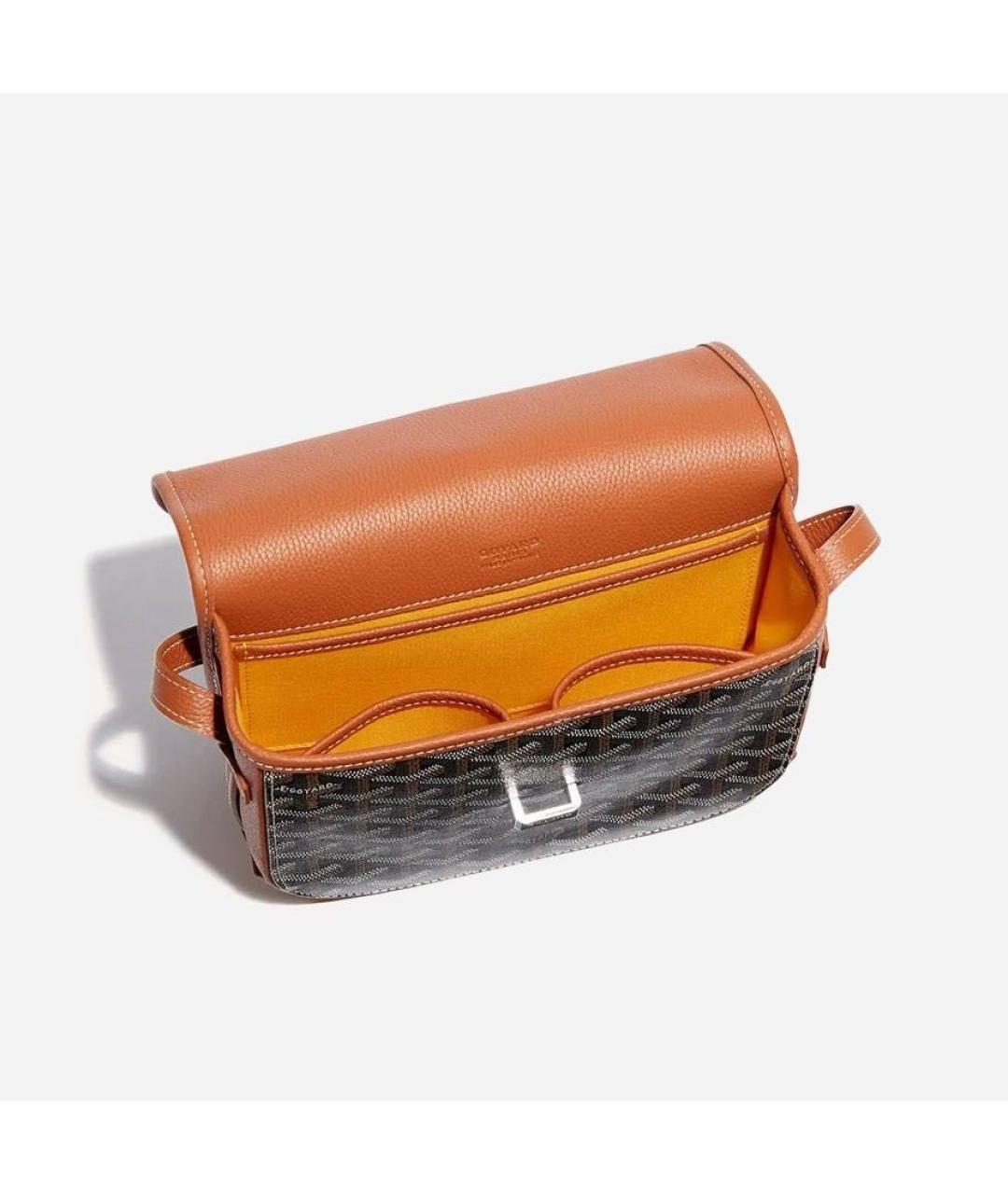 GOYARD Коричневая сумка на плечо, фото 4