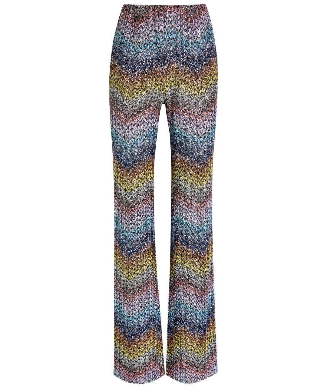 MISSONI Мульти вискозные прямые брюки, фото 6