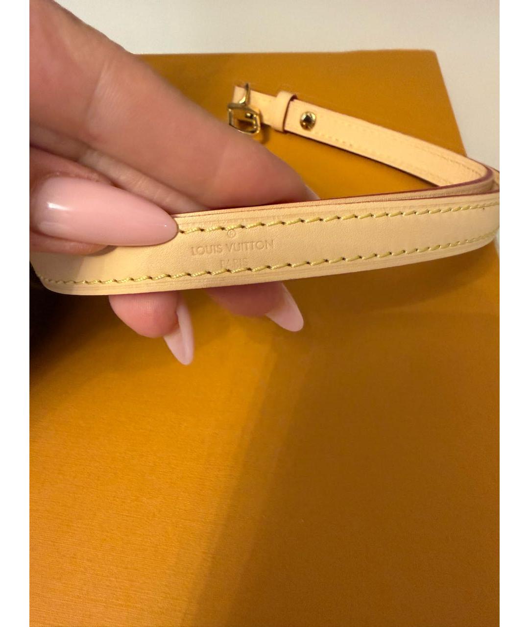 LOUIS VUITTON Коричневая сумка через плечо, фото 7