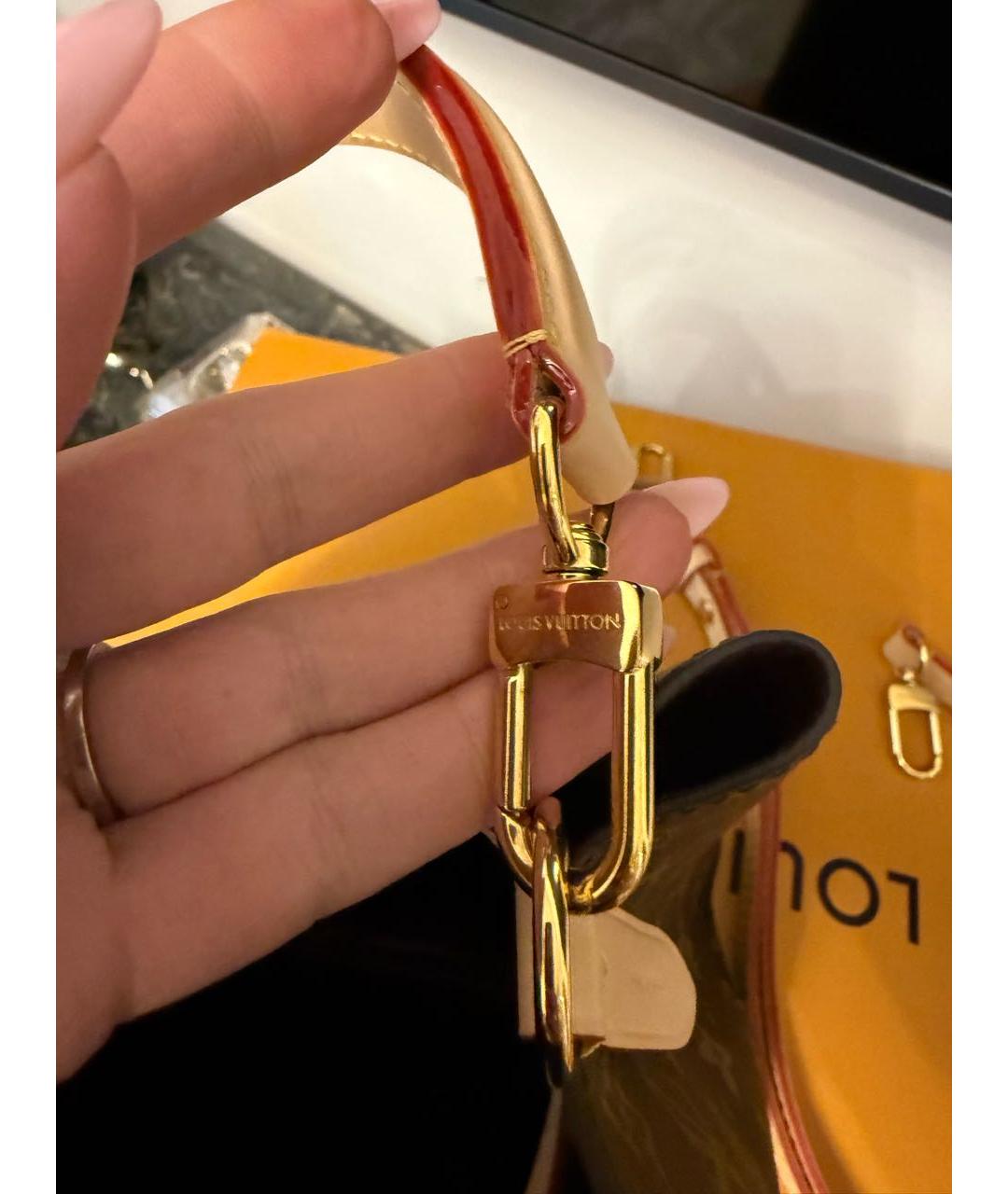 LOUIS VUITTON Коричневая сумка через плечо, фото 5