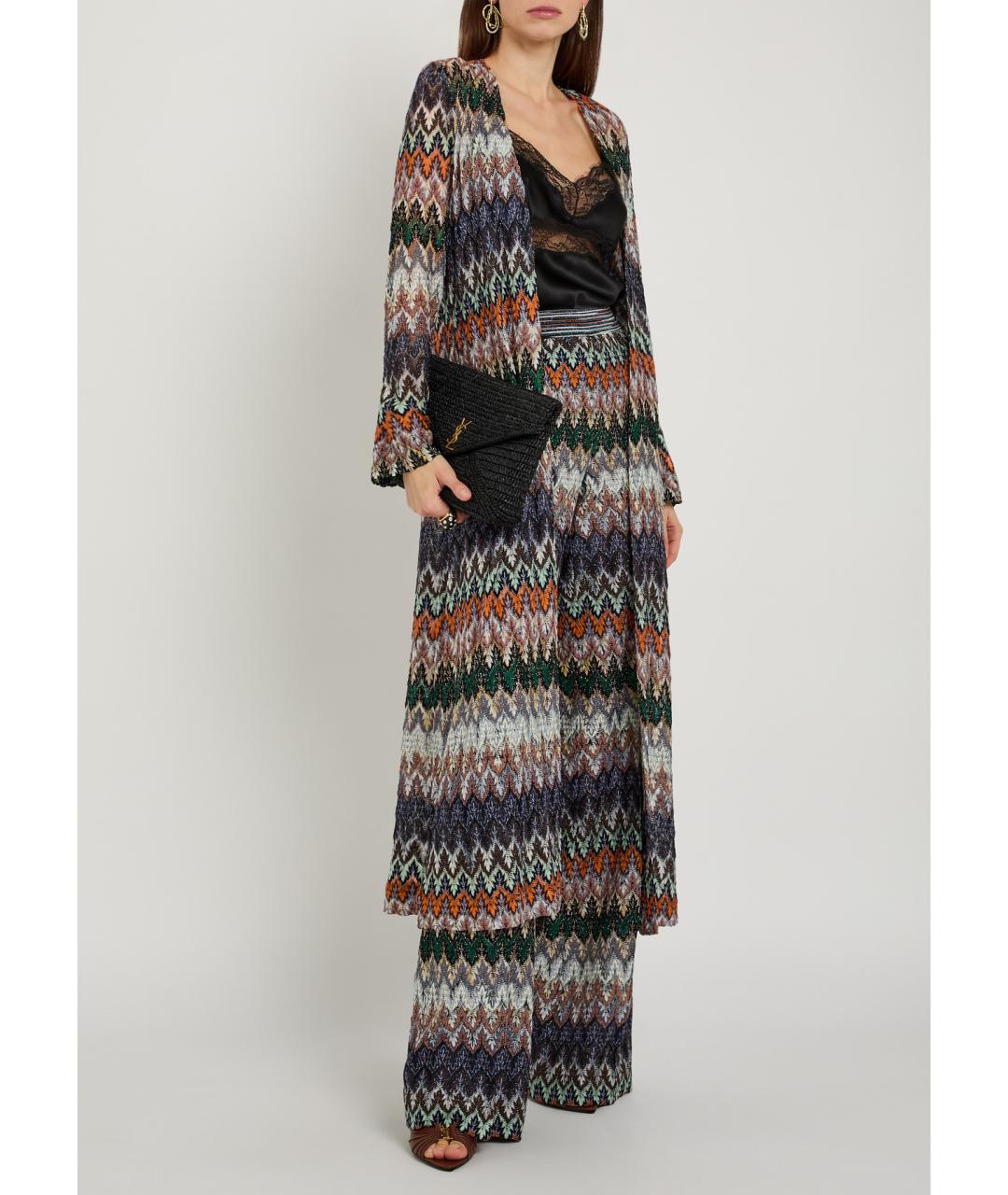 MISSONI Мульти вискозные прямые брюки, фото 2