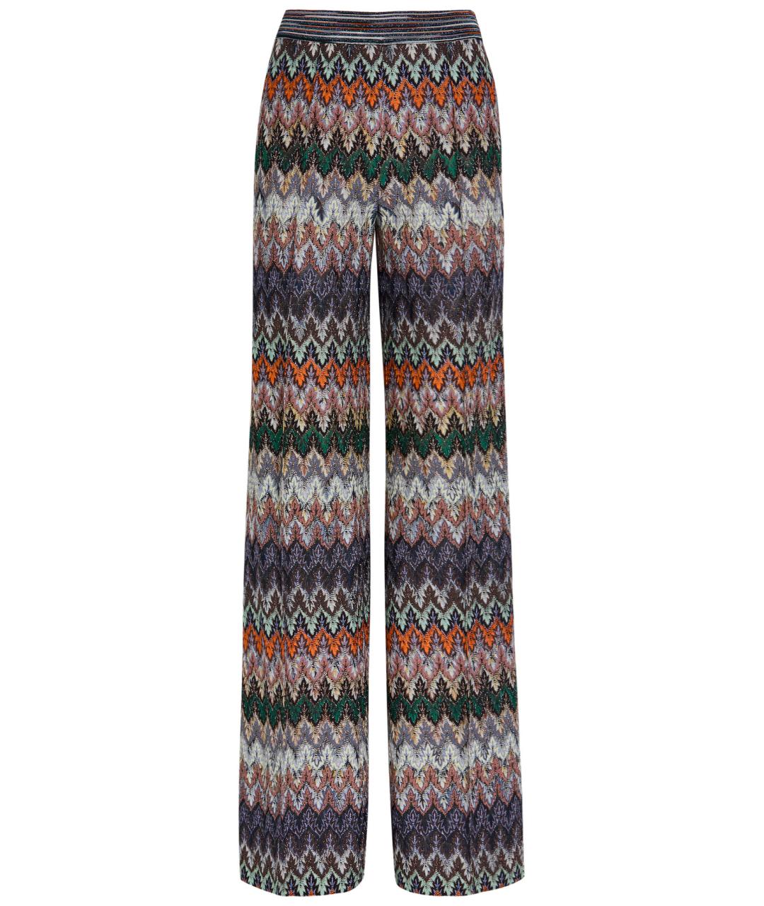 MISSONI Мульти вискозные прямые брюки, фото 6