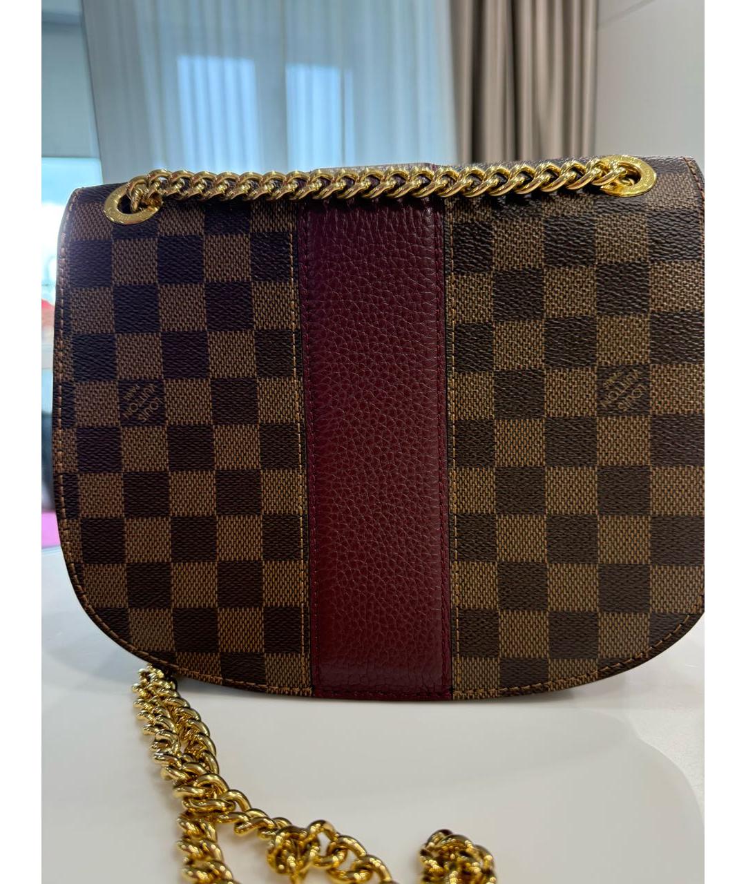 LOUIS VUITTON Коричневая сумка через плечо, фото 2