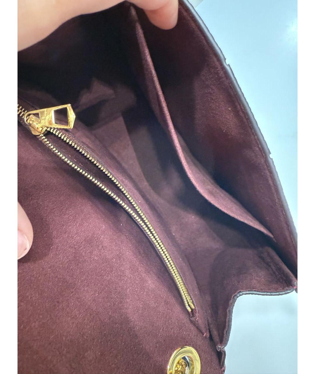 LOUIS VUITTON Коричневая сумка через плечо, фото 4