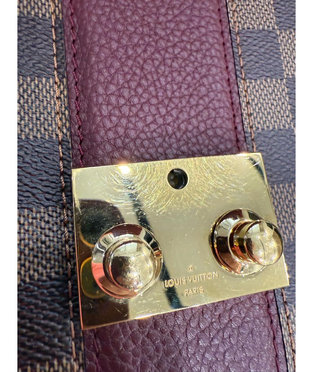 LOUIS VUITTON Коричневая сумка через плечо, фото 6