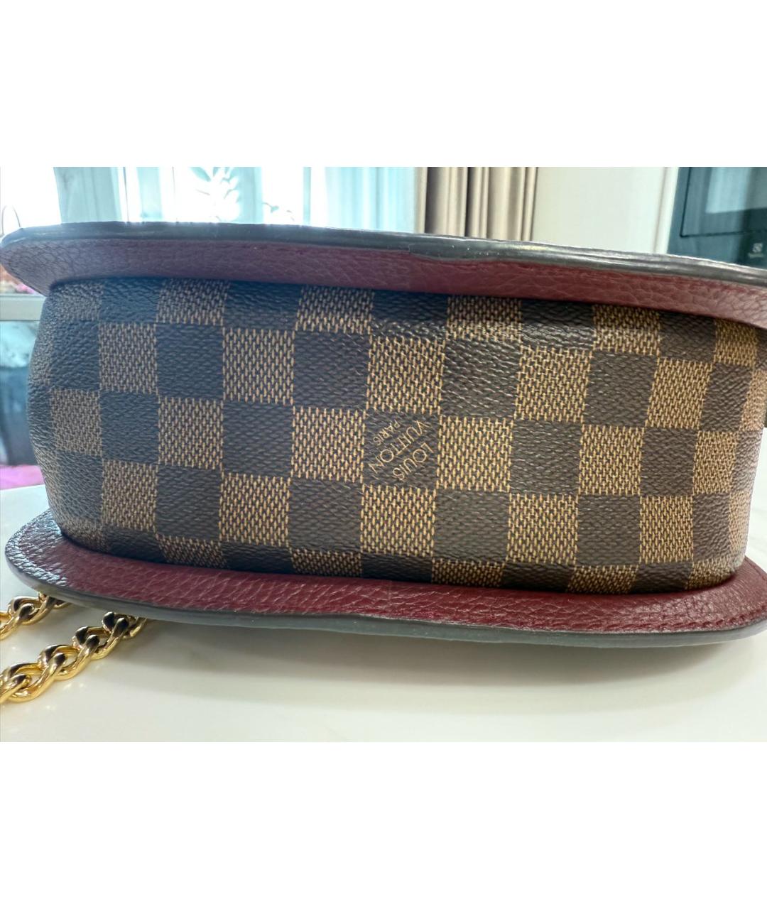 LOUIS VUITTON Коричневая сумка через плечо, фото 3