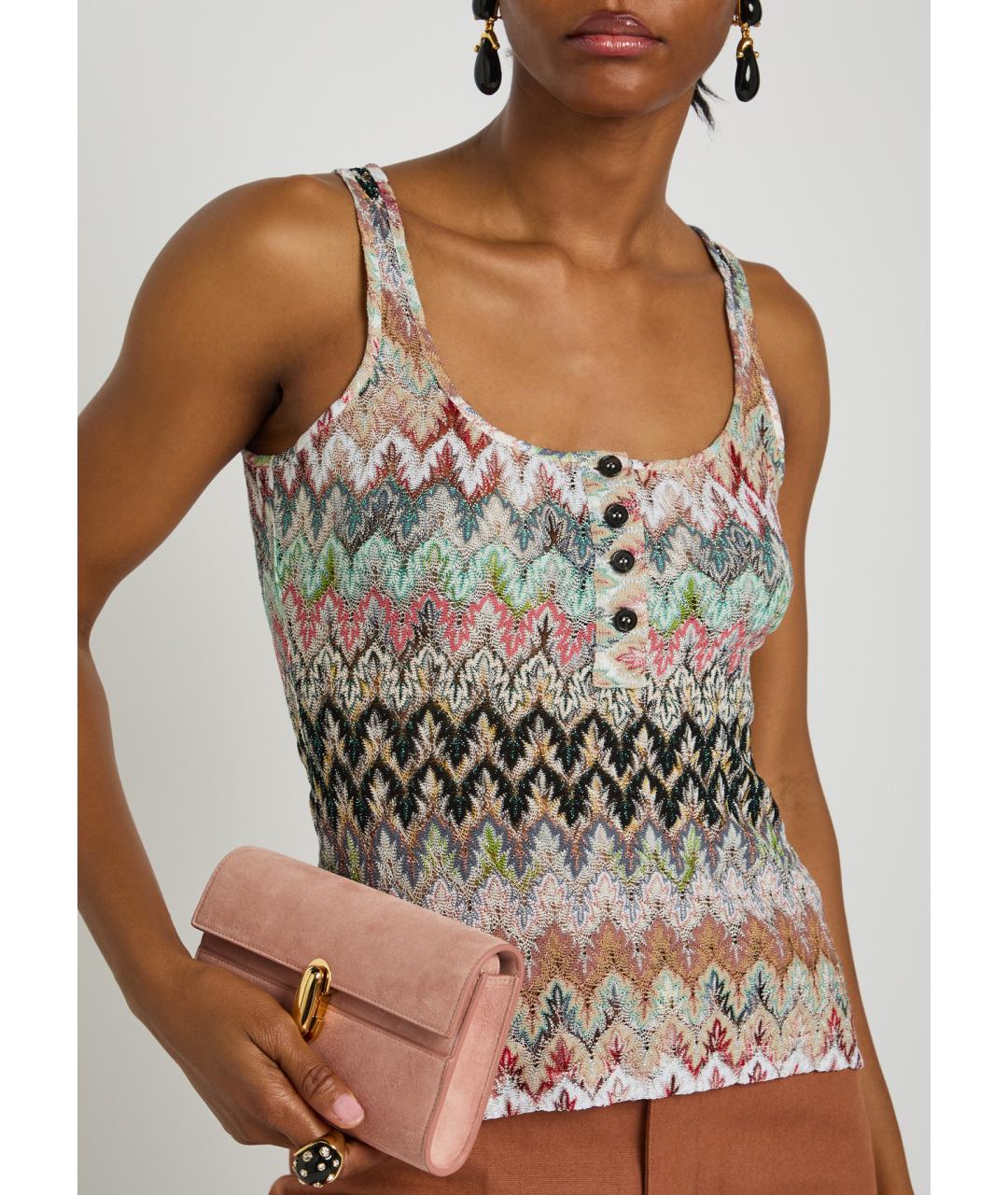MISSONI Мульти вискозная майка, фото 2