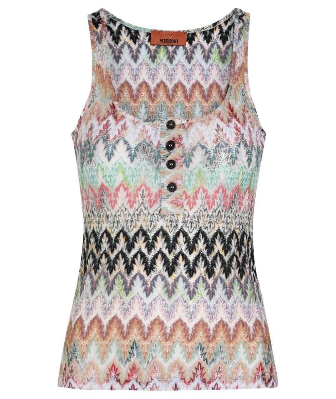 MISSONI Мульти вискозная майка, фото 1