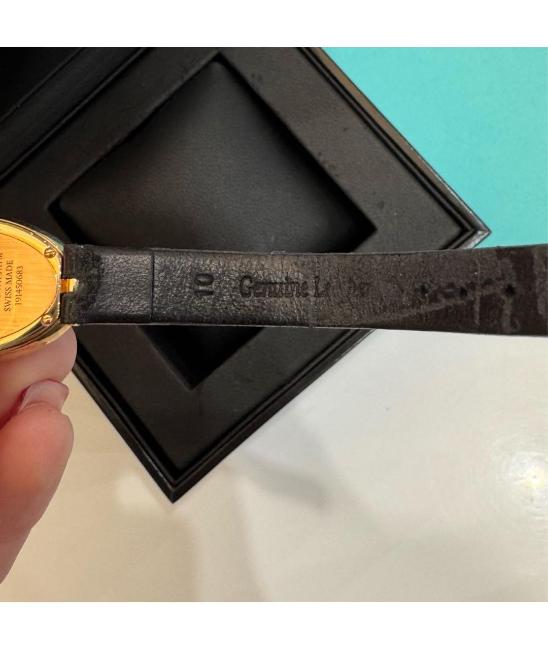 TIFFANY&CO Черные часы из розового золота, фото 5