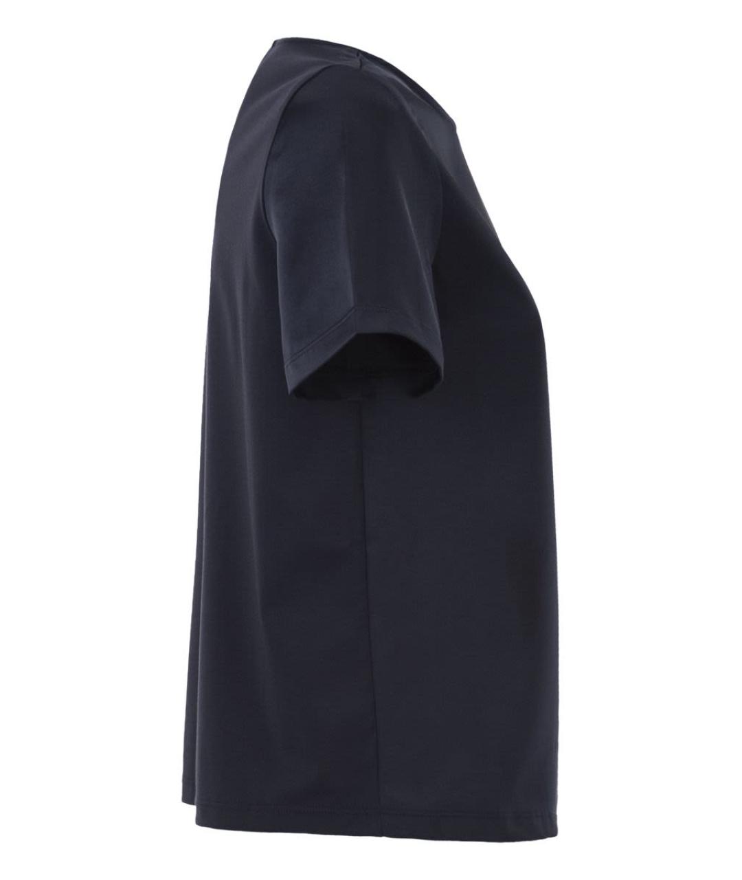 WEEKEND MAX MARA Синяя полиэстеровая футболка, фото 3