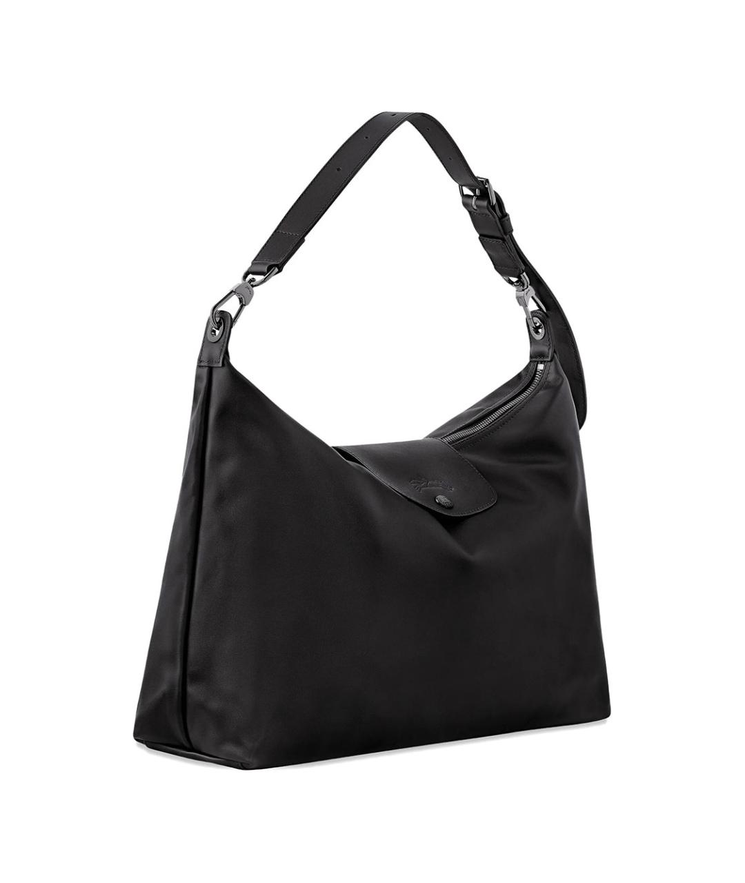 LONGCHAMP Черная сумка тоут, фото 5