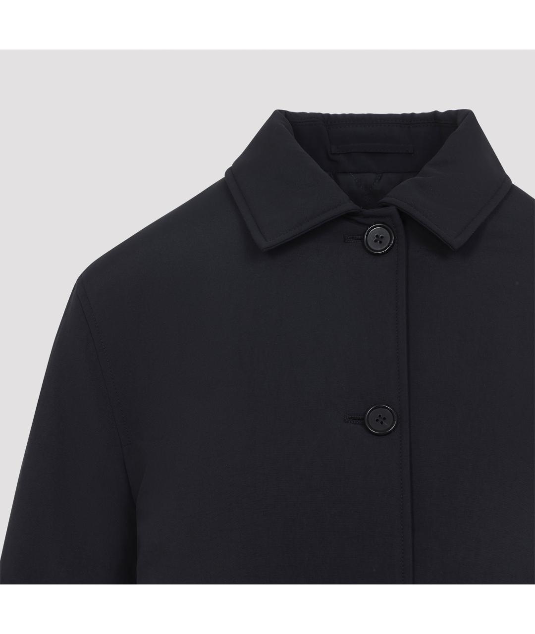 JIL SANDER Синяя полиамидовая куртка, фото 3