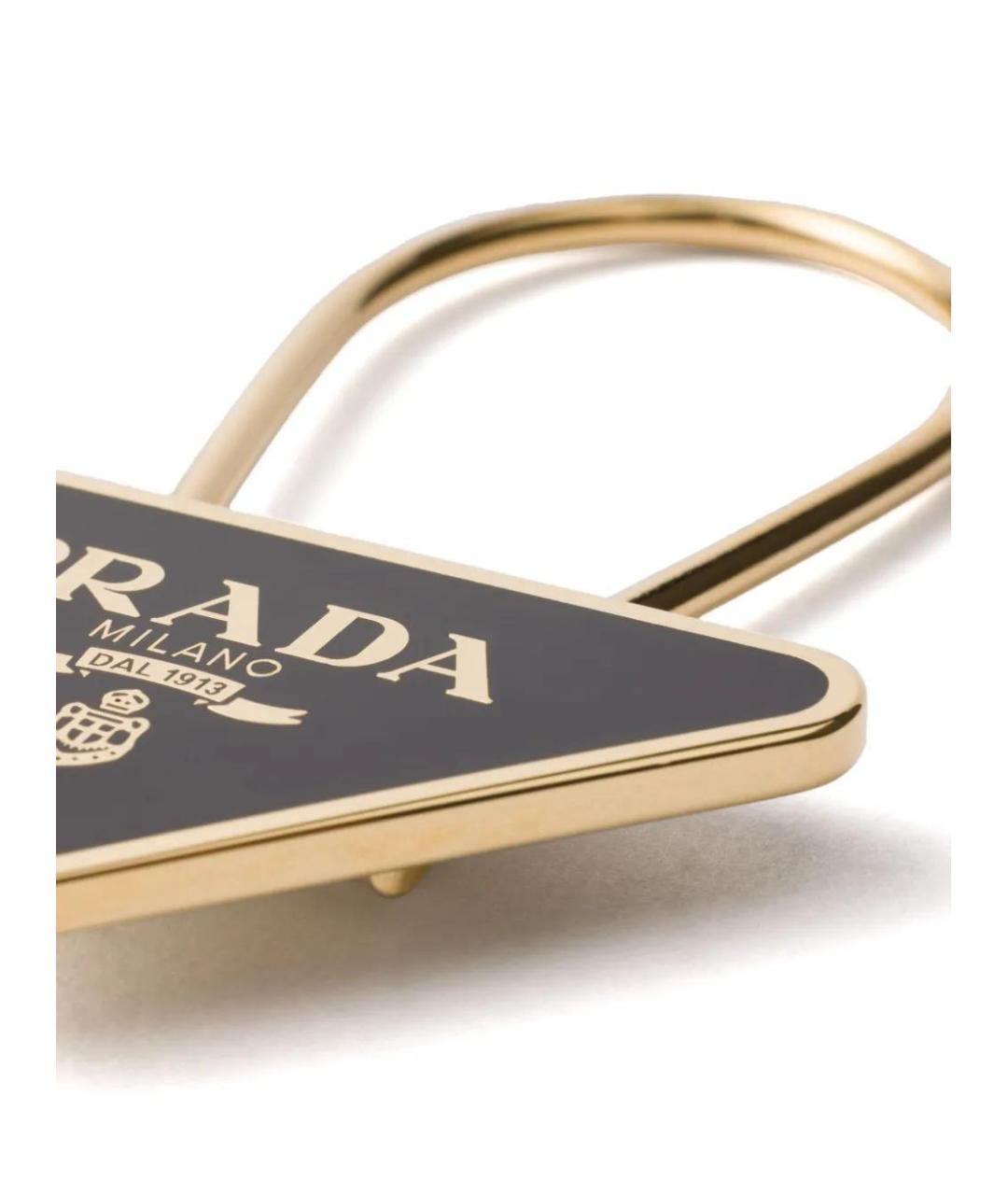 PRADA Черный брелок, фото 3