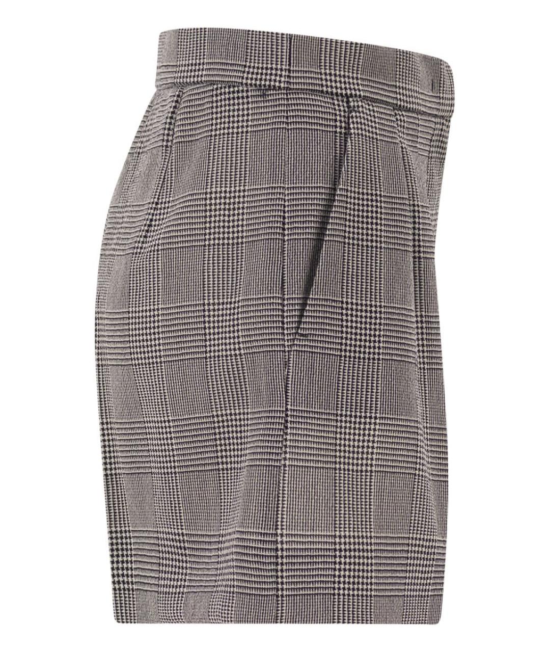 MAX MARA Серые шерстяные шорты, фото 3