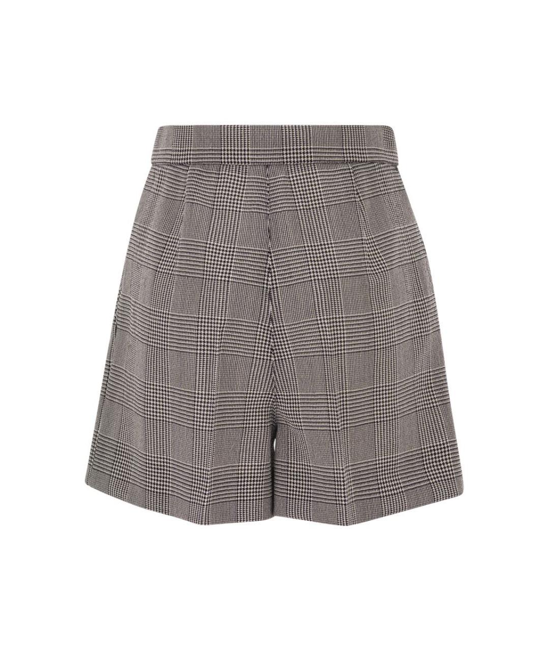 MAX MARA Серые шерстяные шорты, фото 2