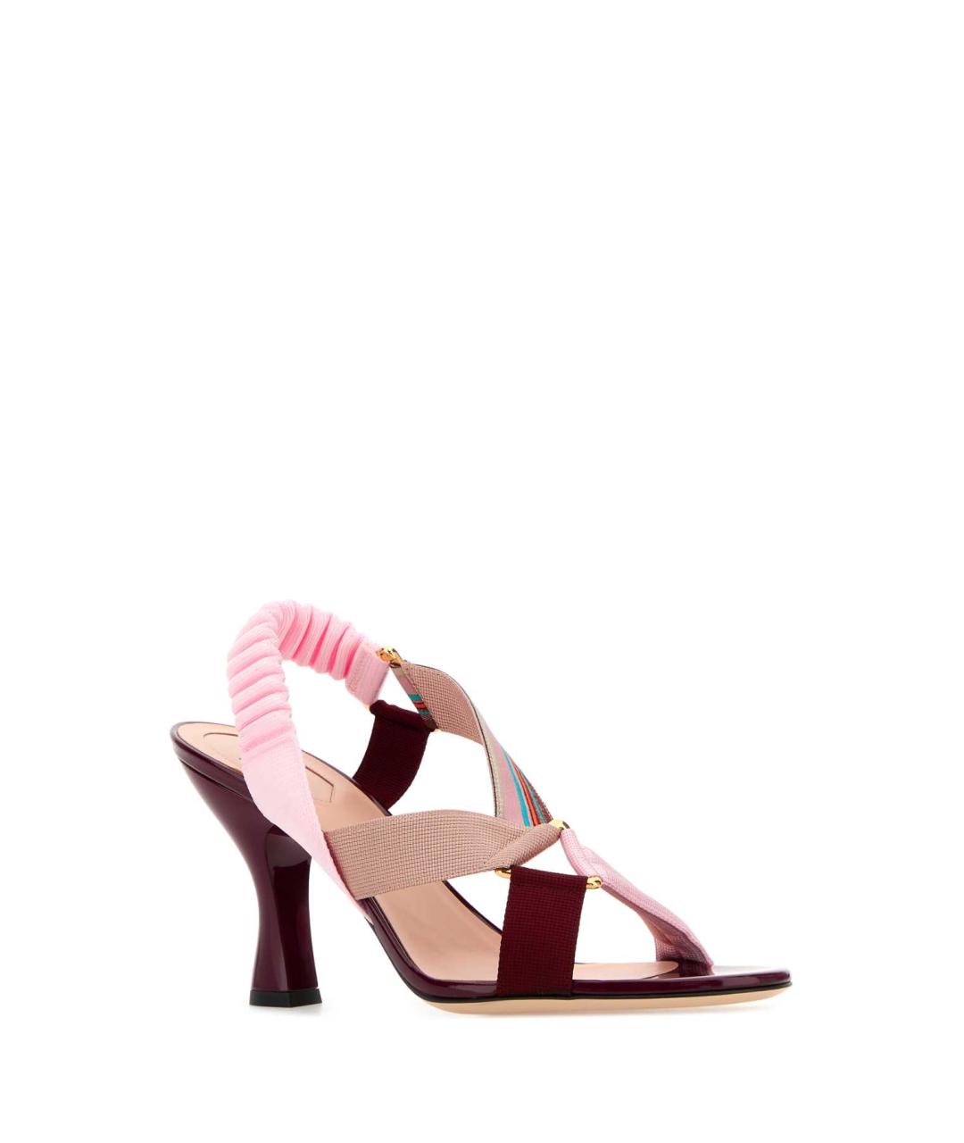 FENDI Розовые сандалии, фото 2