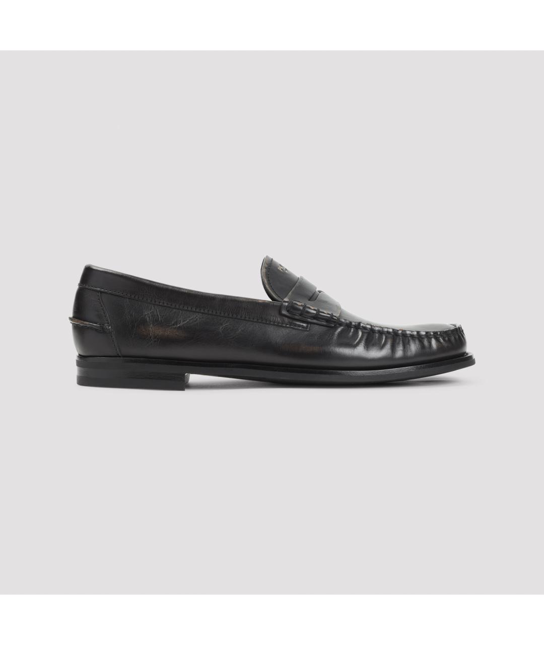 PRADA Мульти кожаные лоферы, фото 2