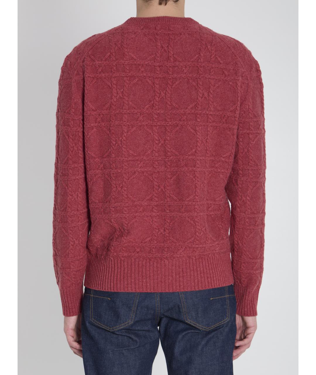 CHRISTIAN DIOR Розовый кашемировый джемпер / свитер, фото 5