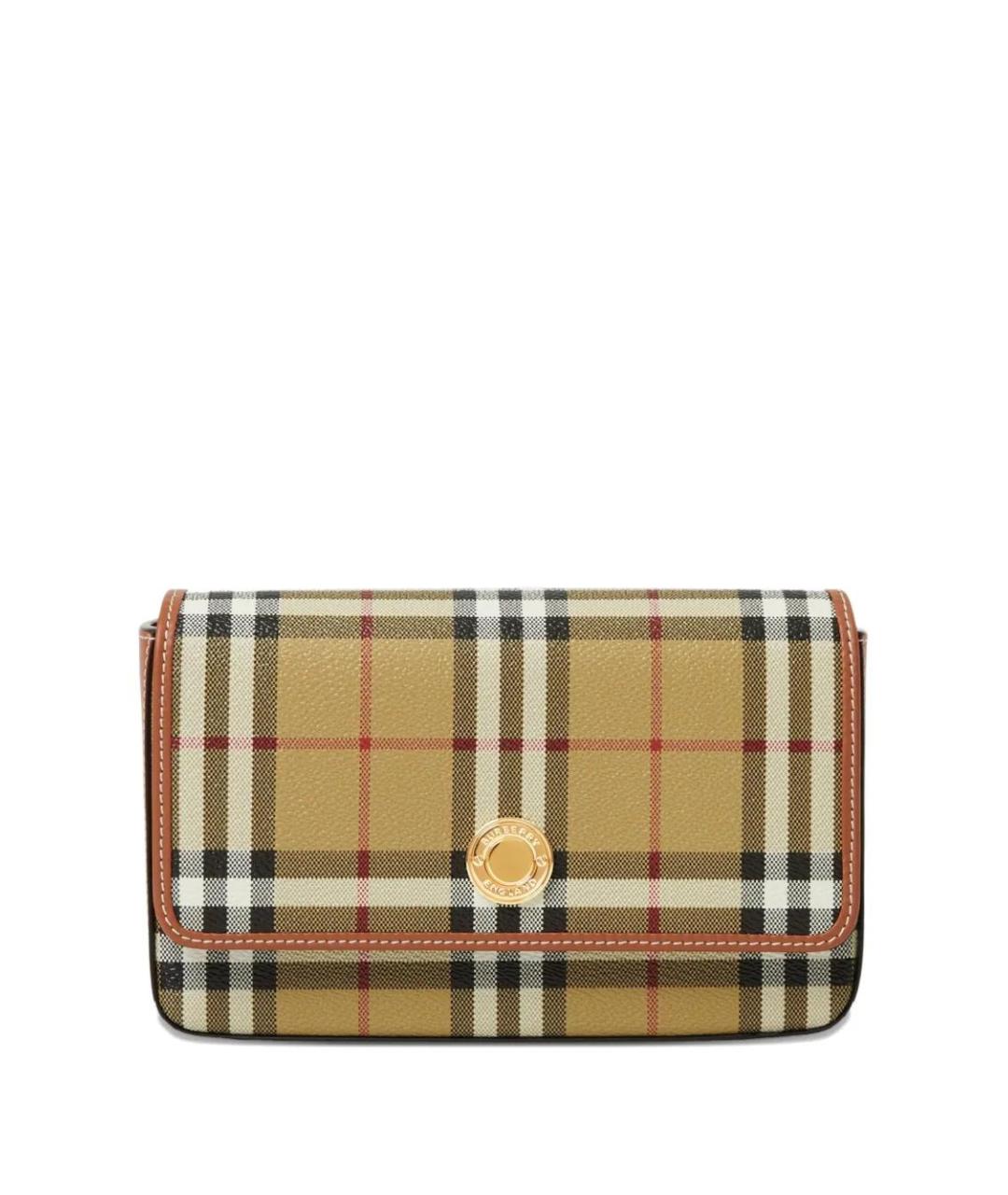 BURBERRY Бежевая сумка через плечо, фото 1