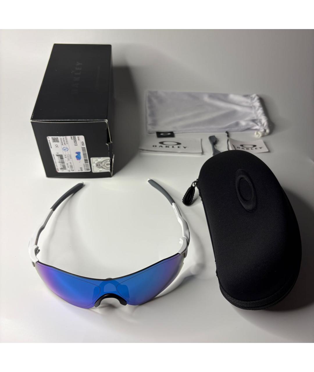 OAKLEY Синие пластиковые солнцезащитные очки, фото 6