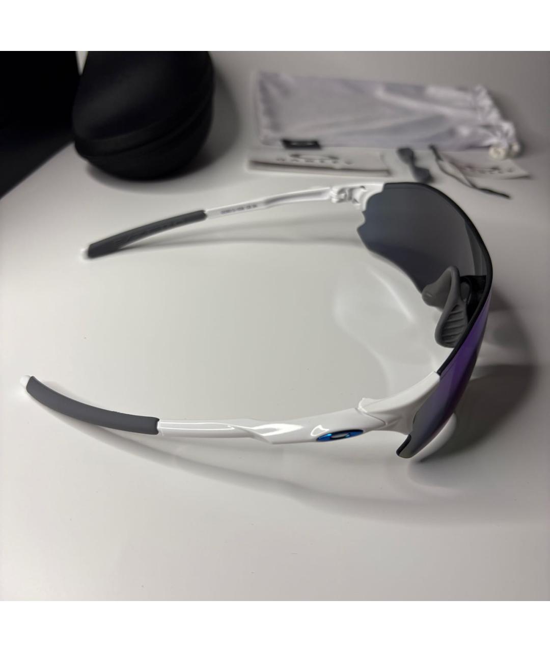 OAKLEY Синие пластиковые солнцезащитные очки, фото 8