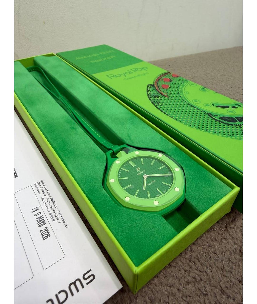 Swatch Зеленые часы, фото 3