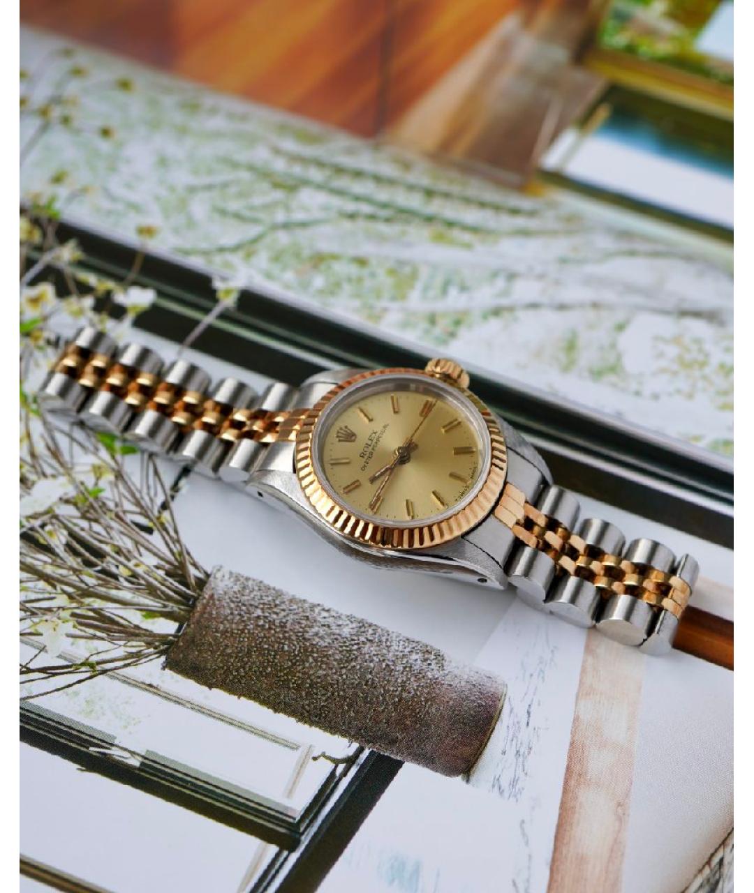 ROLEX Золотые часы из желтого золота, фото 5