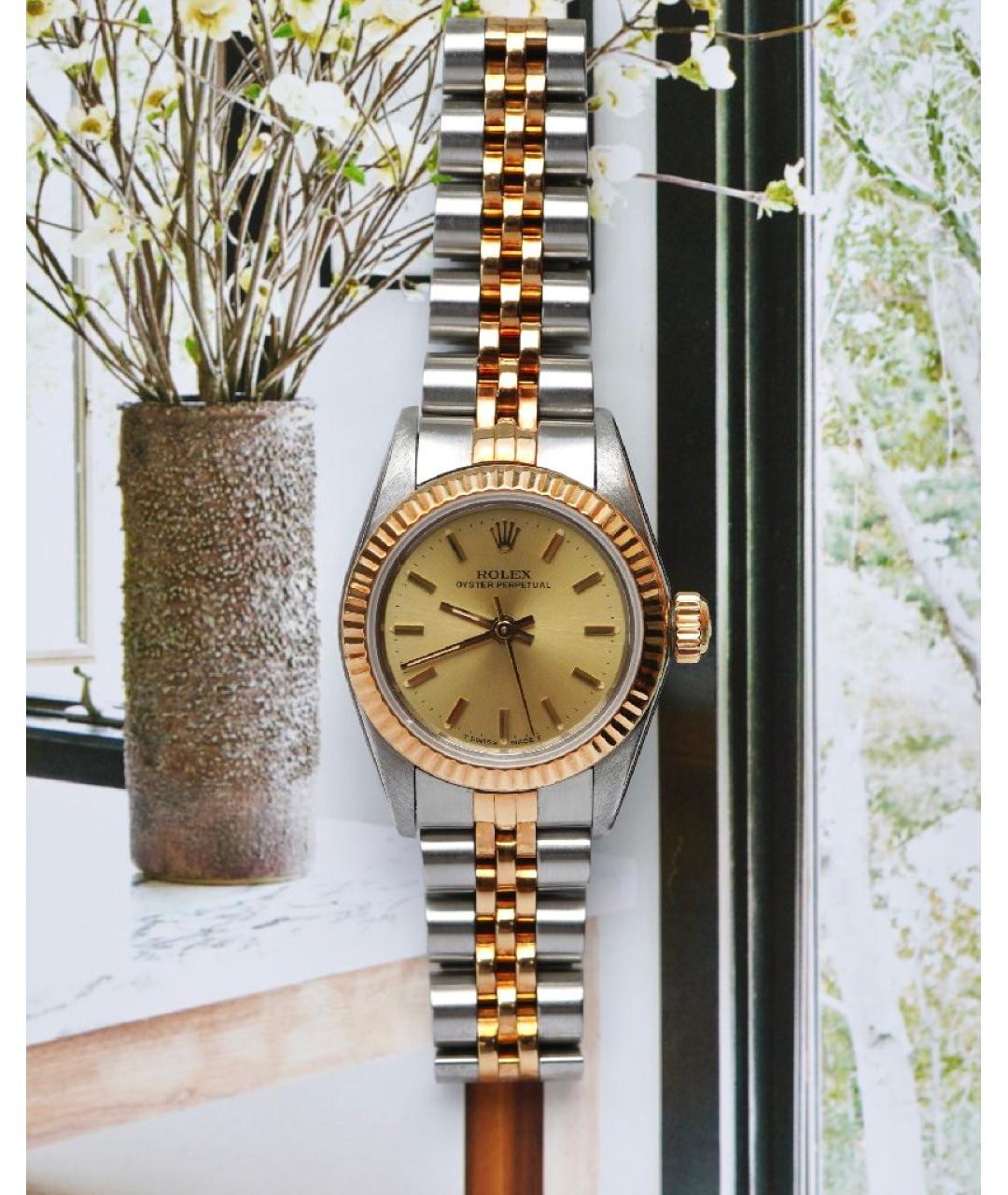 ROLEX Золотые часы из желтого золота, фото 7