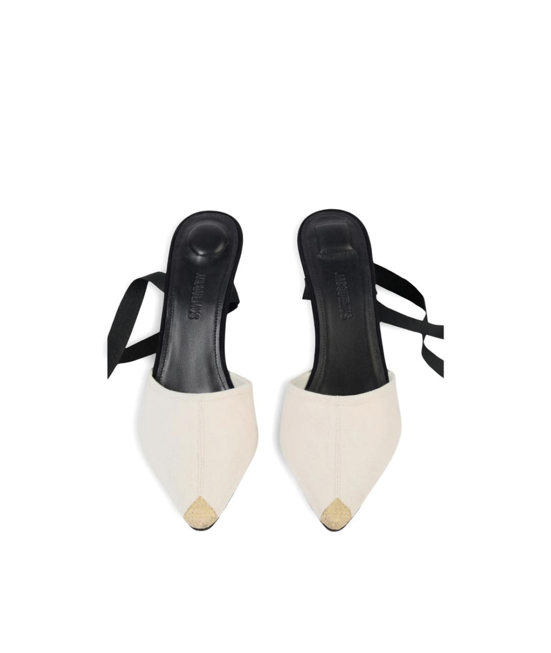 JACQUEMUS Мульти текстильные туфли, фото 2