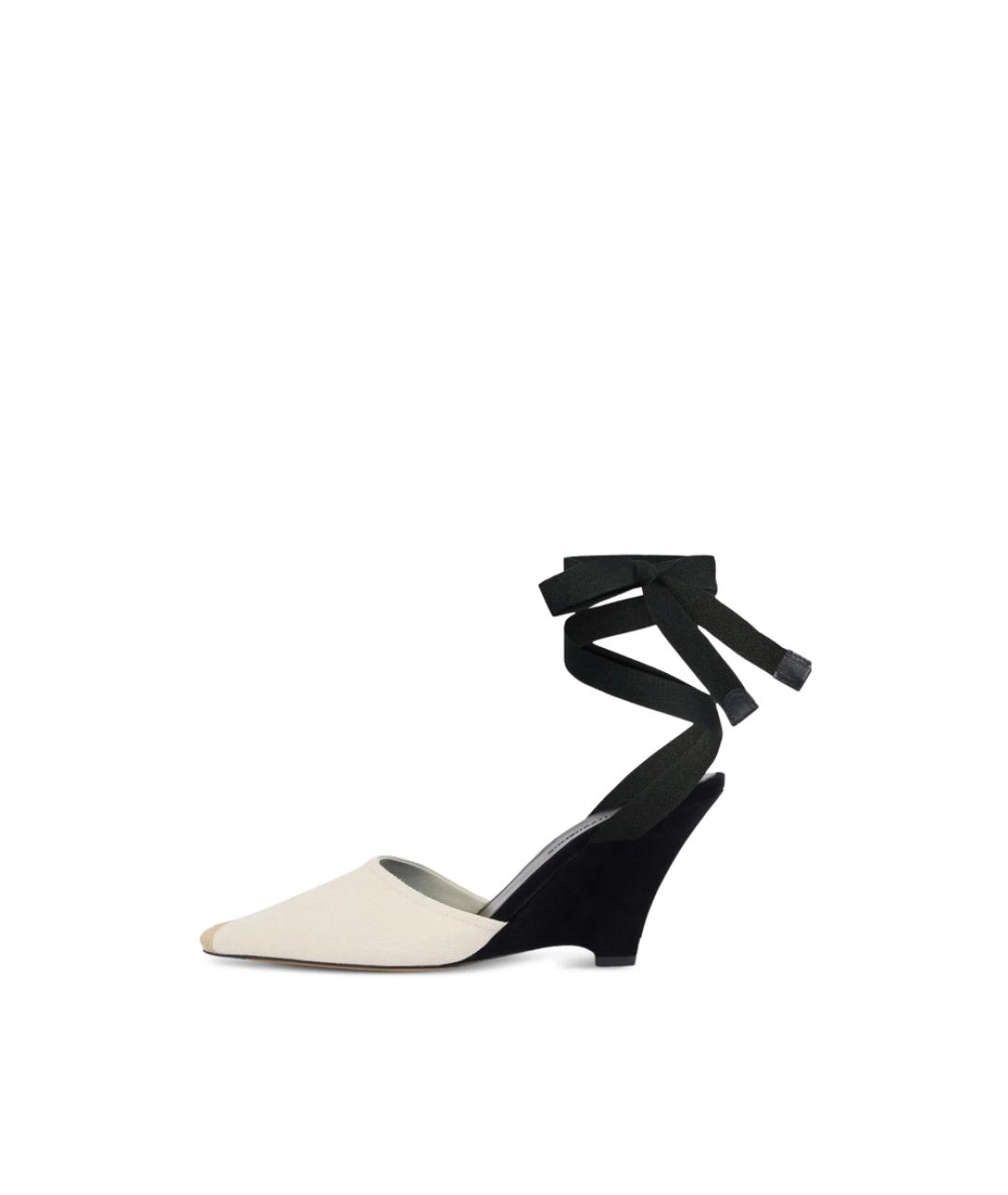 JACQUEMUS Мульти текстильные туфли, фото 3
