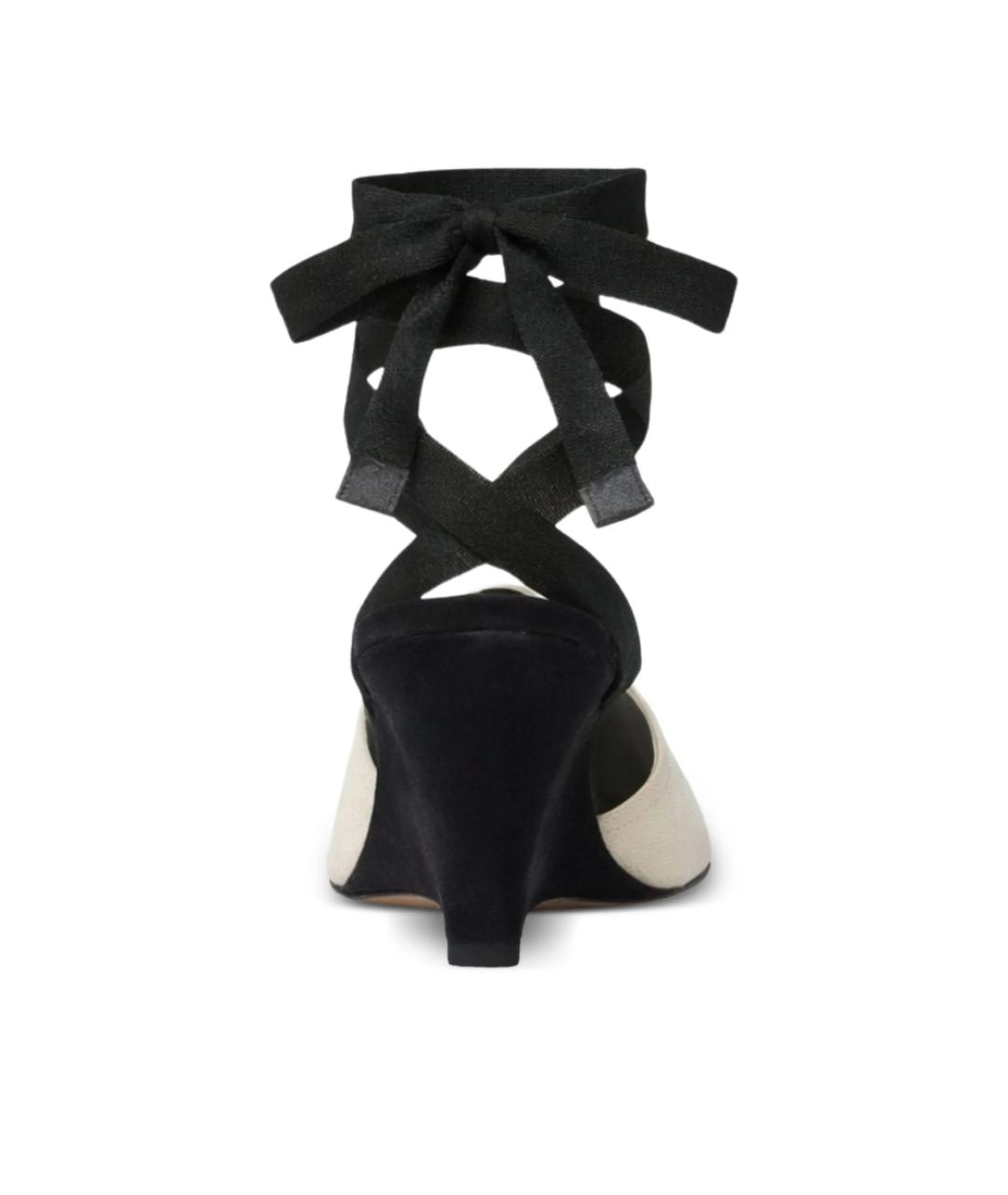 JACQUEMUS Мульти текстильные туфли, фото 4